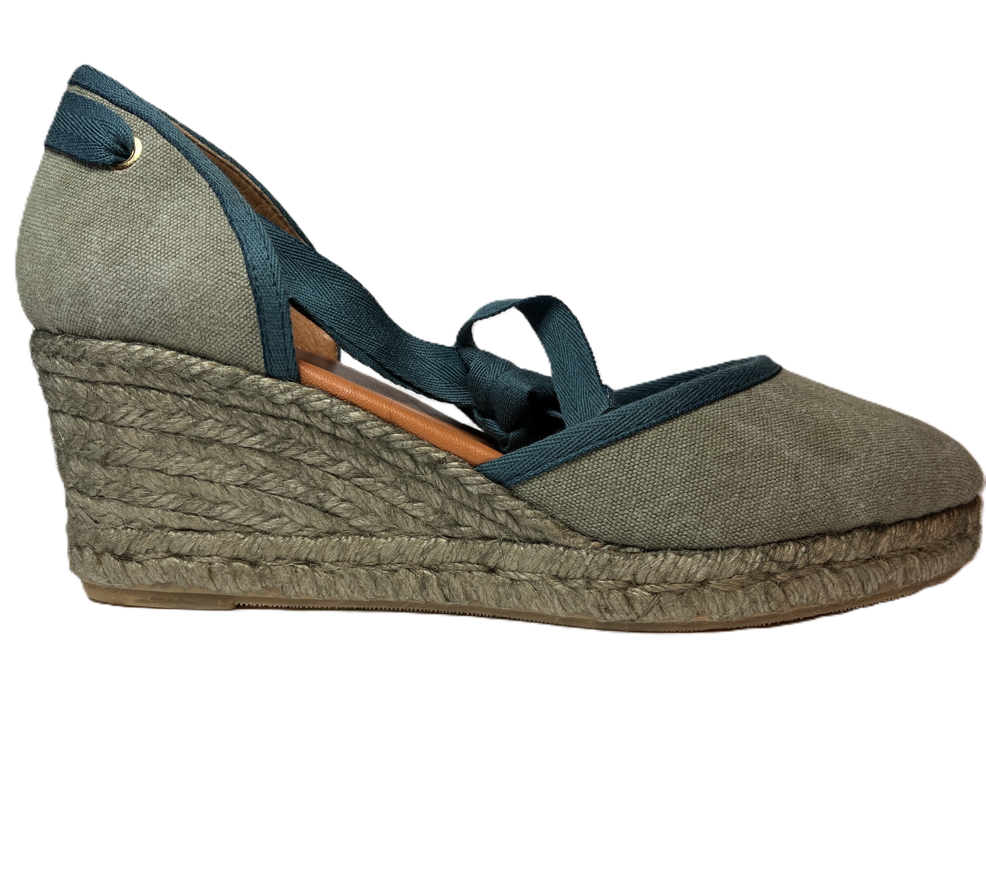 CUÑA PALOMA ESPARTO KHAKI