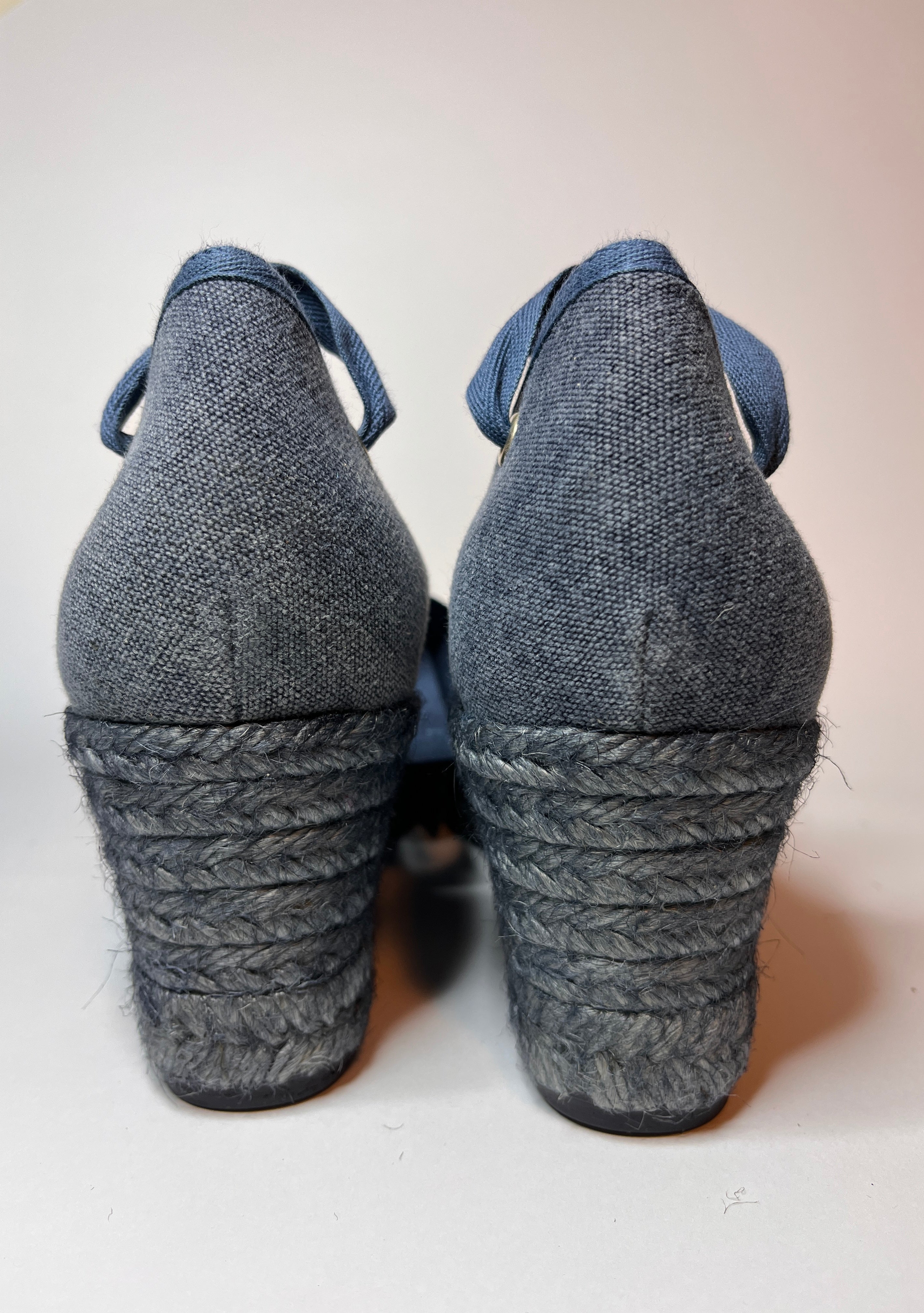 CUÑA PALOMA ESPARTO DENIM